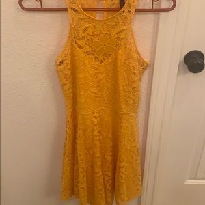 Yellow dress